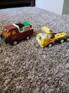 Vintage Coca-Cola & Tonka trucks